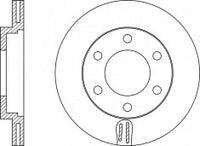 Rotor Disc, NIBK, 561765B, RN1335V, BENDIX (017466)