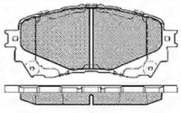 ผ้าเบรค NIBK AN-787K, PN25002, AKEBONO (017975)