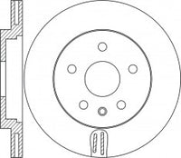 Rotor Disc, NIBK, 13586855, RN1681V, GM (018594)