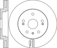 Rotor Disc, NIBK, A1664210612, RN1698V, MERCEDES-BENZ (018117)