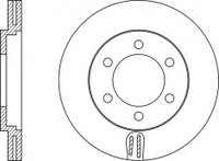 Rotor Disc, NIBK, MB407031, RN1329V, MITSUBISHI (018251)