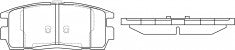 ผ้าเบรค NIBK 1914 9904, PN0479, CHEVROLET (016816)