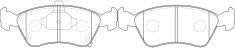 NIBK, Brake Pad, D822-7695, PN1170, FMSI