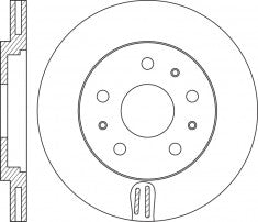 จานโรเตอร์, NIBK, 1616394580, RN3006V, CITROEN (017013)