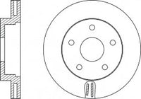 จานโรเตอร์, NIBK, 561748B, RN1532V, BENDIX (018994)