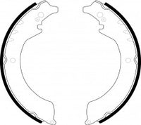 NIBK, Brake Shoes, BS1607, FN0022, BENDIX AUS