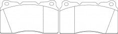 NIBK, Performance Brake Pads, 45022-SEP-A60, , ACURA