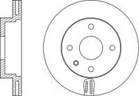 จานโรเตอร์, NIBK, 561275B, RN1019V, BENDIX (017346)