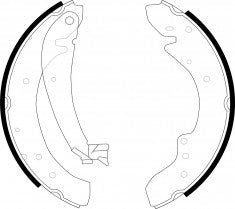 NIBK, Brake Shoes, 362337B, FN0545, BENDIX EUR