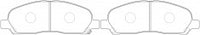 NIBK, Brake Pad, A-487WK, PN3419, AKEBONO
