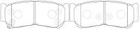 NIBK, Brake Pad, DB 2035, PN0447, BENDIX AUS