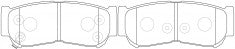 NIBK, Brake Pad, DB 2035, PN0447, BENDIX AUS