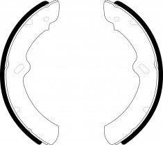 ဘရိတ်ဖိနပ်၊ NIBK၊ BS1544၊ FN0016၊ BENDIX AUS (017102)