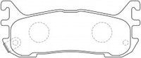 NIBK, Brake Pad, A-421WK, PN5365, AKEBONO