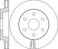Rotor Disc, NIBK, 40206-JR70B, RN1894V, NISSAN (018480)