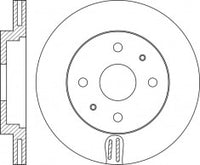 Rotor Disc, NIBK, 51712-1W050, RN2072V, HYUNDAI (017549)