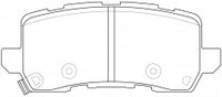 NIBK, Brake Pad, D1698-8923, PN0648, FMSI