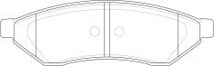 NIBK, Brake Pad, DB1689, PN0375, BENDIX AUS