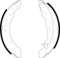 NIBK, Brake Shoes, 4241.L0, FN6737, CITROEN