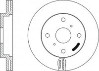 Rotor Disc, NIBK, 96329364, RN1323V, CHEVROLET (016829)