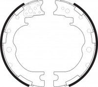 NIBK, Brake Shoes, 46530-87304-000, FN0039, DAIHATSU