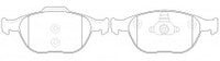 NIBK, Brake Pad, DB1666, PN0337, BENDIX AUS