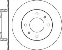 Rotor Disc, NIBK, 561587B, RN1096, BENDIX (018318)