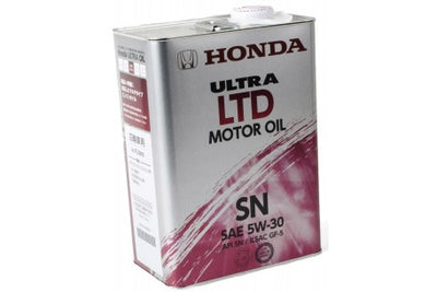 น้ำมันเครื่อง Honda, ULTRALTDSN5W30,4L, KLAN5-05304, 08218-99974, ACURA (061330)
