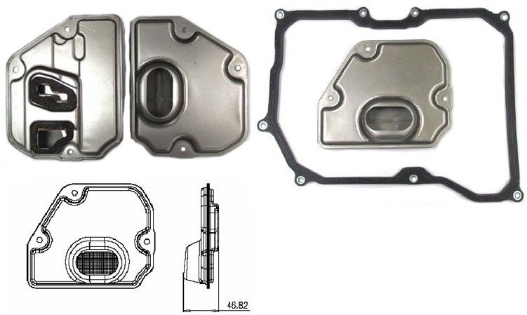 JS, Transmission Filter, 2434 7 566 358, JT497K, MINI