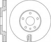 Rotor Disc, NIBK, 562224B, RN1958V, BENDIX (017203)