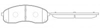 NIBK, Brake Pad, D1996-9226, PN0602, FMSI