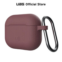 UAG Apple AirPods 3rd Gen (2021) Case [U] DOT Silicone  Wireless Earbuds Casing With Carabiner Drop Protection Cover