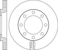 Rotor Disc, NIBK, 3513137, RN1356V, MAZDA (018114)