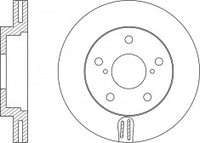 Rotor Disc, NIBK, 40206-4P200, RN1587V, NISSAN (018401)