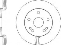 จานโรเตอร์, NIBK, 562034B, RN1087V, BENDIX (017879)