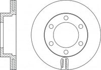 Rotor Disc, NIBK, 435120K250, RN1319V, OEM (019007)