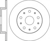 Rotor Disc, NIBK, 562275B, RN1865, BENDIX (009499)