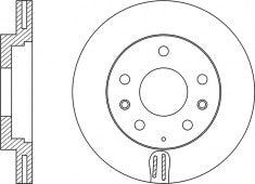 Rotor Disc, NIBK, G25Y3325XA, RN1513V, MAZDA (017972)