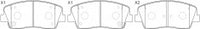 NIBK, Brake Pad, DB2178, PN0415, BENDIX AUS