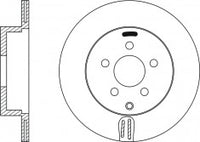 Rotor Disc, NIBK, 43206-3JA0A, RN1185V, NISSAN (018407)