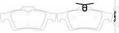ผ้าเบรค NIBK AN-718K, PN2702, AKEBONO (016747)