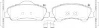NIBK, Brake Pad, AN-980K, PN42004, AKEBONO