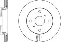 Rotor Disc, NIBK, 561672B, RN1097V, BENDIX (018948)