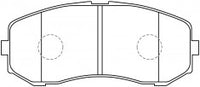 NIBK, Brake Pad, D1274, PN2802, KASHIYAMA