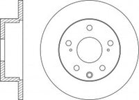 Rotor Disc, NIBK, 4615A056, RN1537, MITSUBISHI (018222)