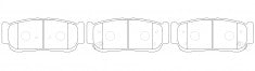 ผ้าเบรค NIBK DB 2035 PN0797 BENDIX AUS (017728)