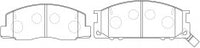 NIBK, Brake Pad, A-293WK, PN1218, AKEBONO