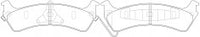 NIBK, Brake Pad, 7545A, PN0180, BENDIX