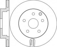 Rotor Disc, NIBK, 43206-CD005, RN1892V, NISSAN (018334)
