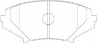NIBK, Brake Pad, AN-693K, PN5801, AKEBONO